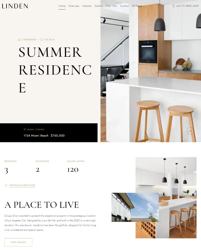 Linden — Single Property RealEstate Agent