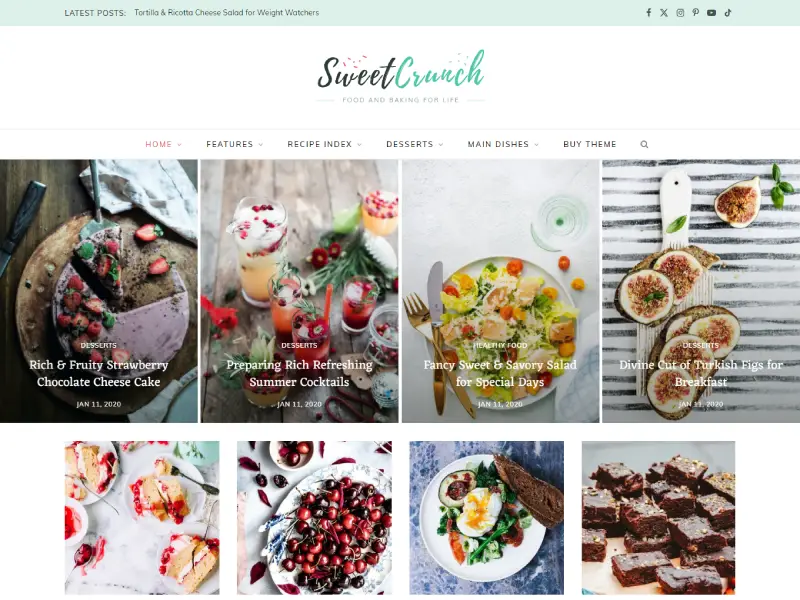 CheerUp - Food, Blog & Magazine for WordPress Cheer up