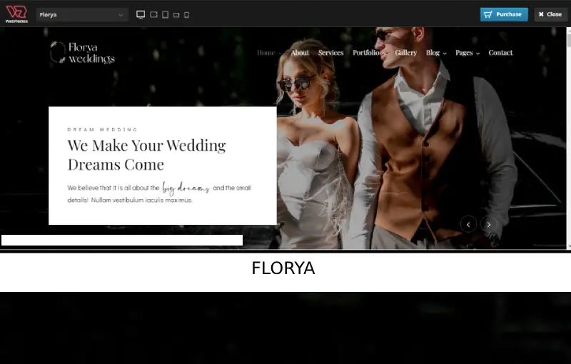 Florya - Wedding and Event Planner Elementor WordPress Theme Florya - Wedding and Event Planner Elementor WordPress Theme