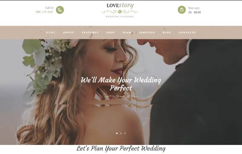 Love Story | Wedding and Event Planner WordPress Theme Love Story | Wedding and Event Planner WordPress Theme