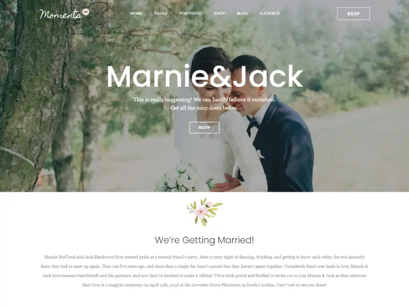 Moments - Wedding & Event Theme Moments - Wedding & Event Theme