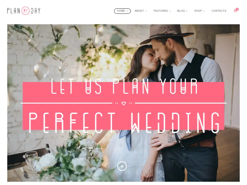 Plan My Day | Wedding / Event Planning Agency WordPress Theme Plan My Day | Wedding / Event Planning Agency WordPress Theme