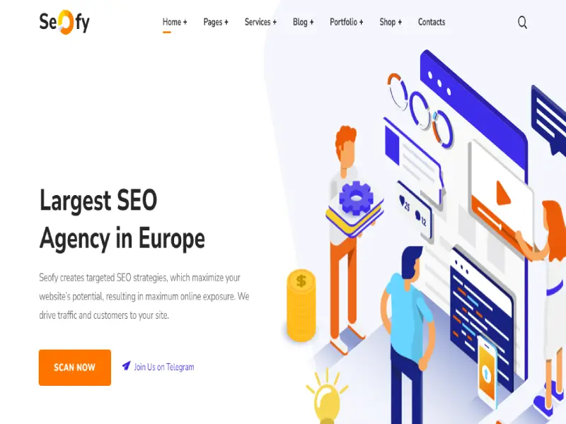 Seofy - Digital & Marketing WordPress Theme Seofy - Digital & Marketing WordPress Theme