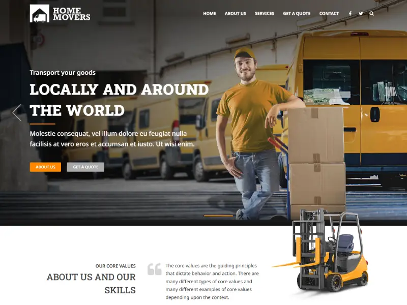 Cargo – Transport & Logistics WordPress Theme Cargo – Transport & Logistics WordPress Theme